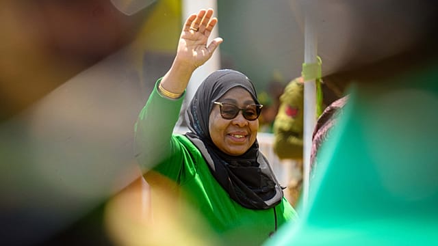 Tanzania's President Samia Suluhu Hassan wins re-election by 97.66%