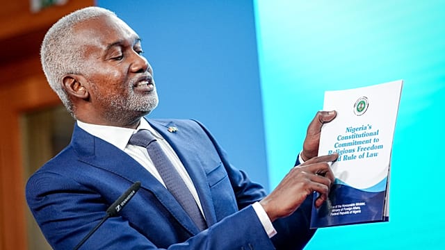 Nigeria's FM says state-backed persecution impossible under constitution