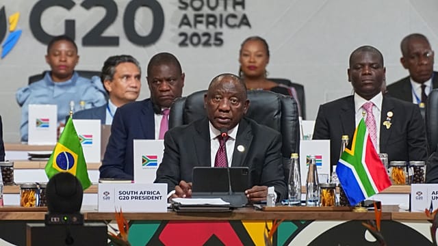 Ramaphosa blasts Trump for blocking South Africa from next year's G20 summit