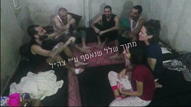 New Video Shows Gaza Hostages Celebrating Hanukkah in Captivity