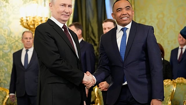 Putin welcomes Madagascar's President, pledges expanded cooperation