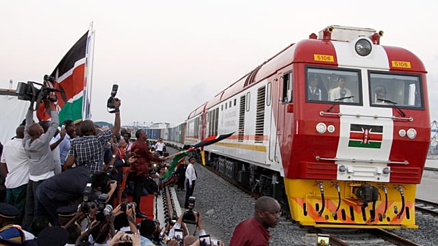 Presidents of Kenya and Uganda launch next phase of cross-border railway