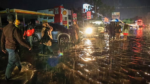 Flash floods in Kenya have killed at least 81 and displace thousands