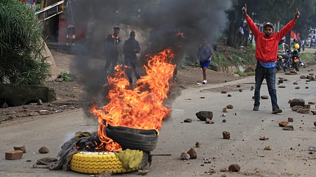 Kenya transport protests turn deadly as four children die in fuel price unrest
