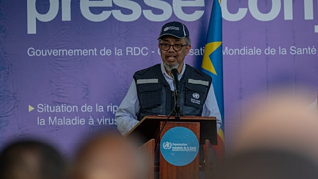 WHO chief is confident Ebola outbreak in DR Congo can be stopped
