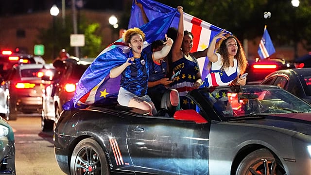 Cape Verde fans celebrate as team's magical World Cup start keeps going