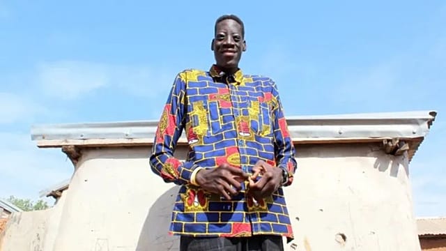 Ghana's tallest man dies after years of battling unusual genetic disorder