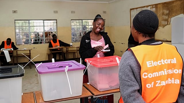 Zambia: Polls open in elections expected to favour incumbent president
