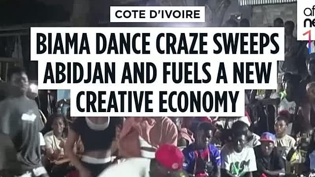 Biama dance craze sweeps Abidjan and fuels a new creative economy