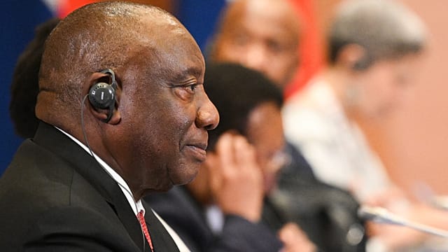 South African President Ramaphosa taken ill after BRICS summit