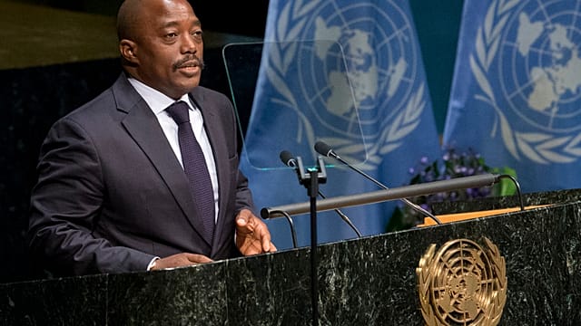Former DR Congo president says the country is 'in peril'