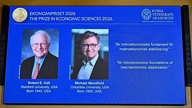 Two Americans win 2026 Nobel Prize in Economics for stabilisation models