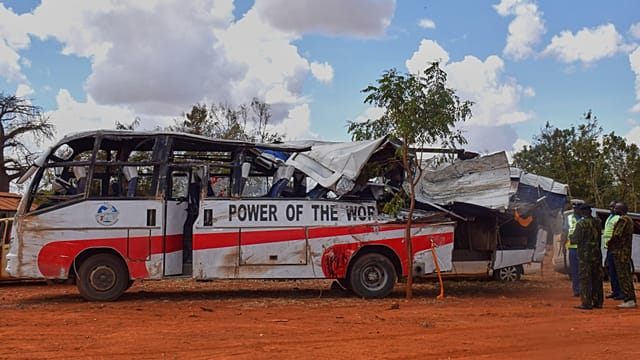 'National emergency': 24 dead in Kenya bus crash near site of previous fatal accident