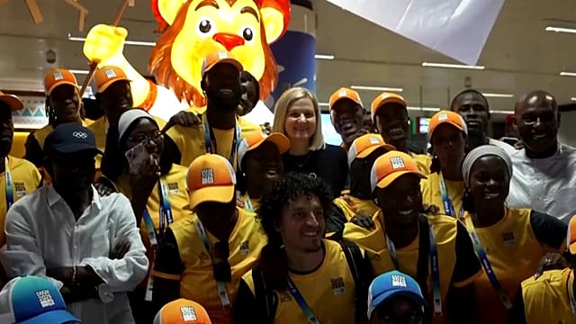 IOC president arrives in Senegal ahead of the Youth Olympic Games