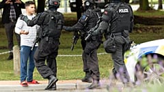 Armed Offenders Squad following the Christchurch shooting 