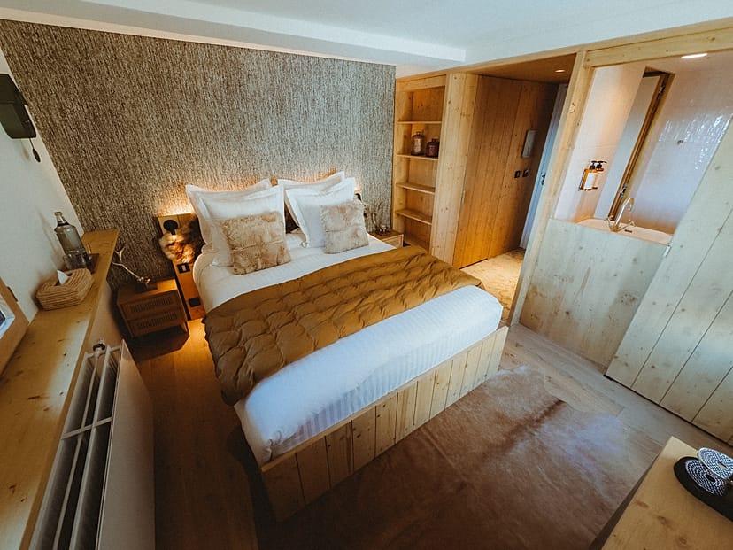 Furnishings pay homage to Pyrenean alpine culture