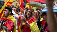 Manifestación por la unidad de España en Barcelona (2017).