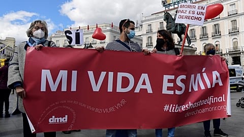 Spanish campaigners were successful in their push for legalising euthanasia