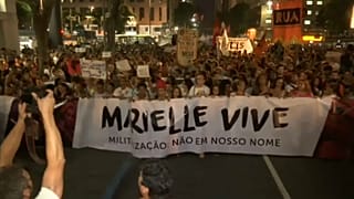 Brazilians mourn the killing of a human rights activist and demand justice as murder rate increases