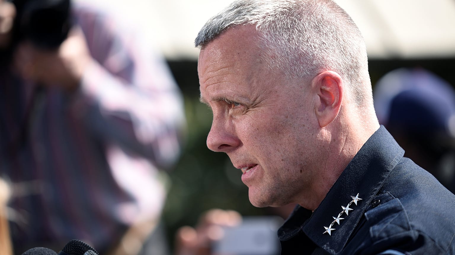Brian Manley, jefe del Departamento de la Policía de Austin