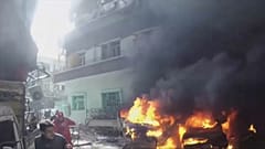Восточная Гута в огне