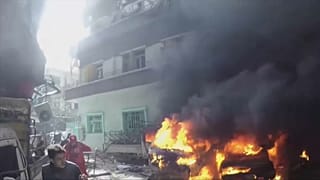 Восточная Гута в огне