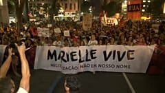 «Wie viele müssen noch sterben, bis dieser Krieg endet?» (Marielle Franco †)