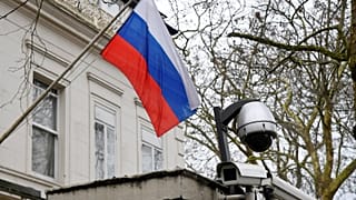 Εξωτερική άποψη του ρωσικού προξενείου στο Λονδίνο