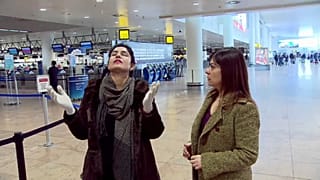 Belçika'daki bombalı saldırıdan kurtulan kadın iki yıl sonra olay yerinde
