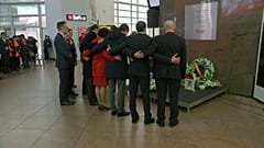 Bruxelles, omaggio alle vittime, due anni dopo l'attentato di Zaventem