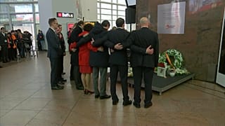 Bruxelles, omaggio alle vittime, due anni dopo l'attentato di Zaventem