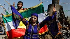 جشن نوروز در ترکیه؛ کردها به حملات دولت در عفرین اعتراض کردند