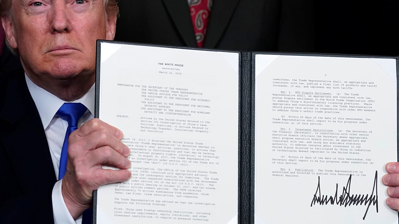 Washington annonce des mesures punitives sur 60 milliards de dollars d'importations chinoises 