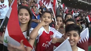 Fans enjoy return to authorised international soccer in Basra