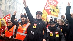 Le modèle social français défendu dans la rue