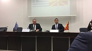 Ν. Κοτζιάς από τα Σκόπια: «Φεύγω πιο αισιόδοξος από ότι ήρθα»