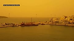 Megszínezte az eget Görögországban a szaharai por