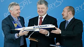 Ryanair открывает полёты на Украину