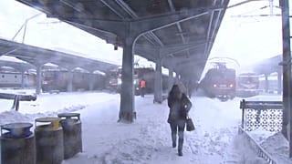 Il neige (beaucoup) en Roumanie