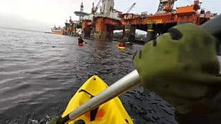 Action de Greenpeace en Norvège