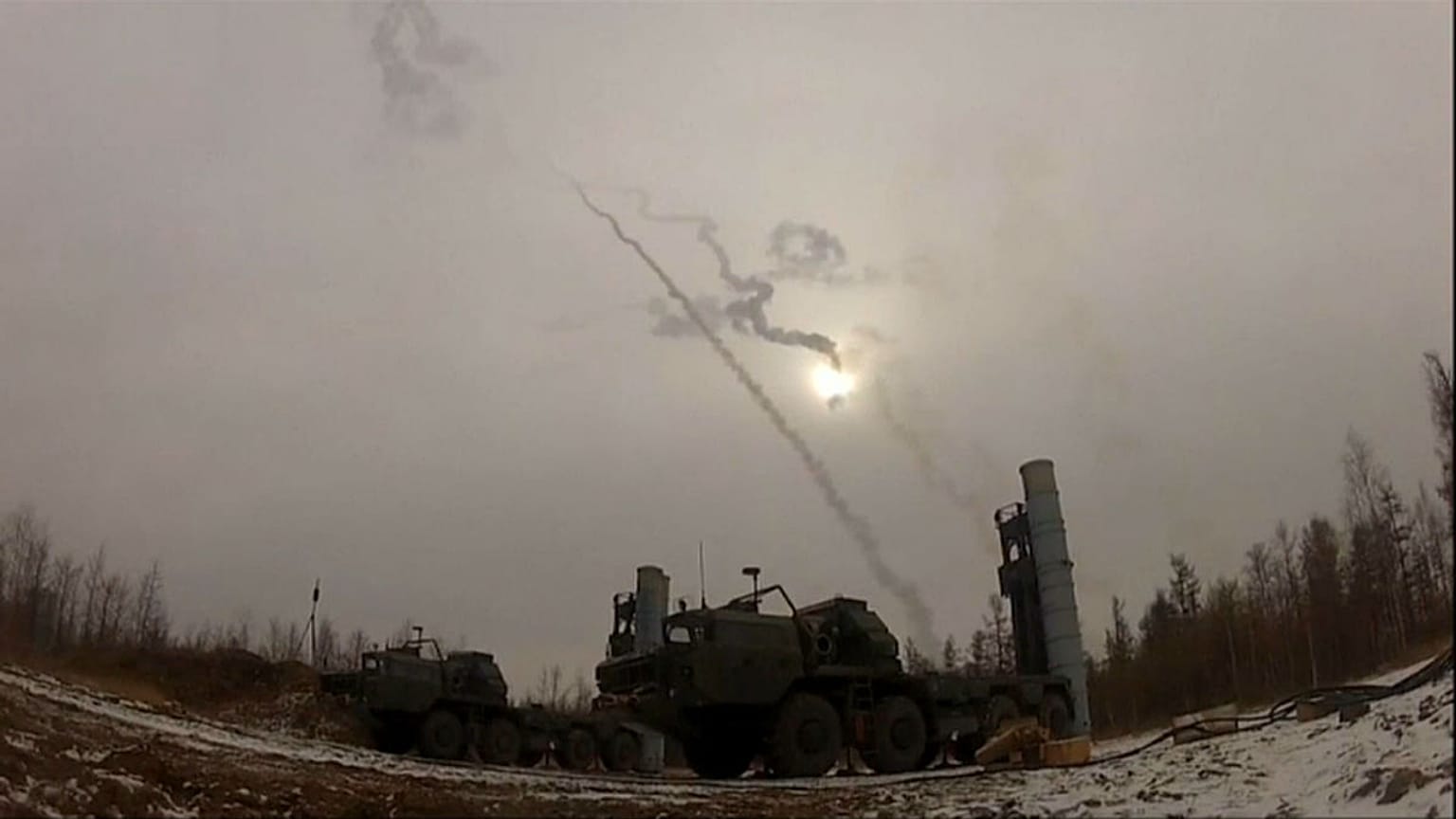 ویدئوی آزمایش موشک «S-300» در سیبری