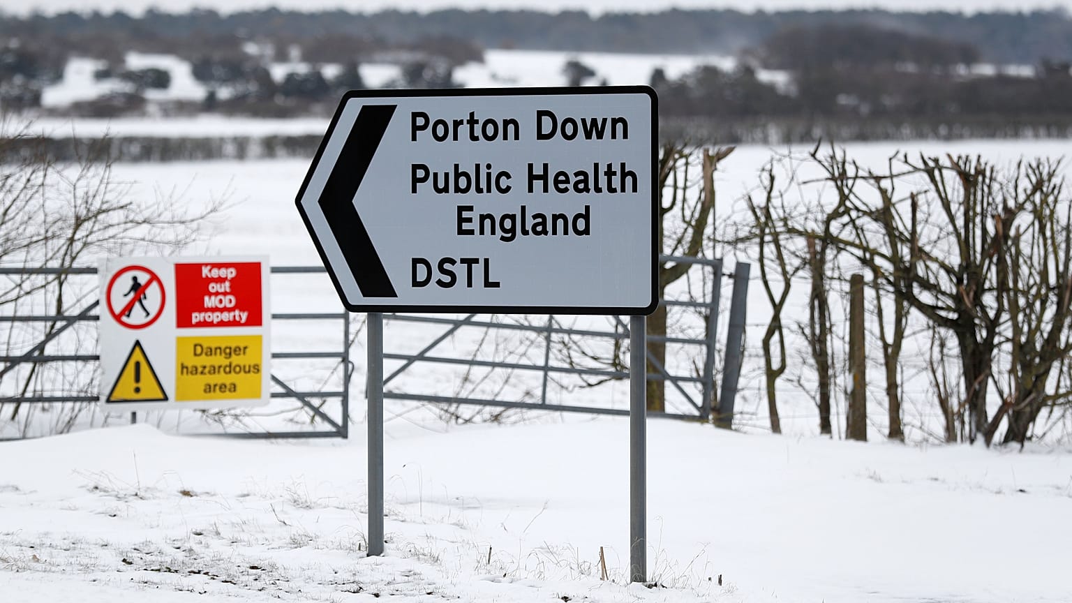 Il centro di ricerca di Porton Down
