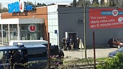 Super U supermarket in Trèbes
