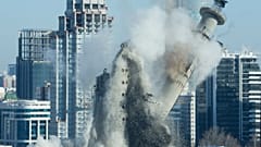 Rusya'da dev Televizyon kulesi yıkıldı