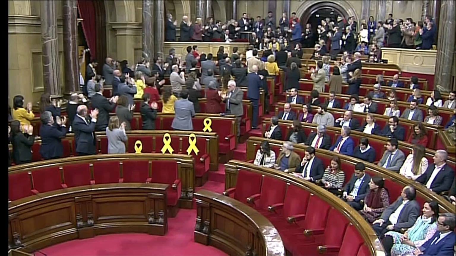 Каталонцы против ареста "сепаратистов"