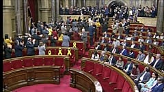 Каталонцы против ареста "сепаратистов"