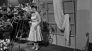 Lys Assia na primeira edição do Festival da Eurovisão da canção