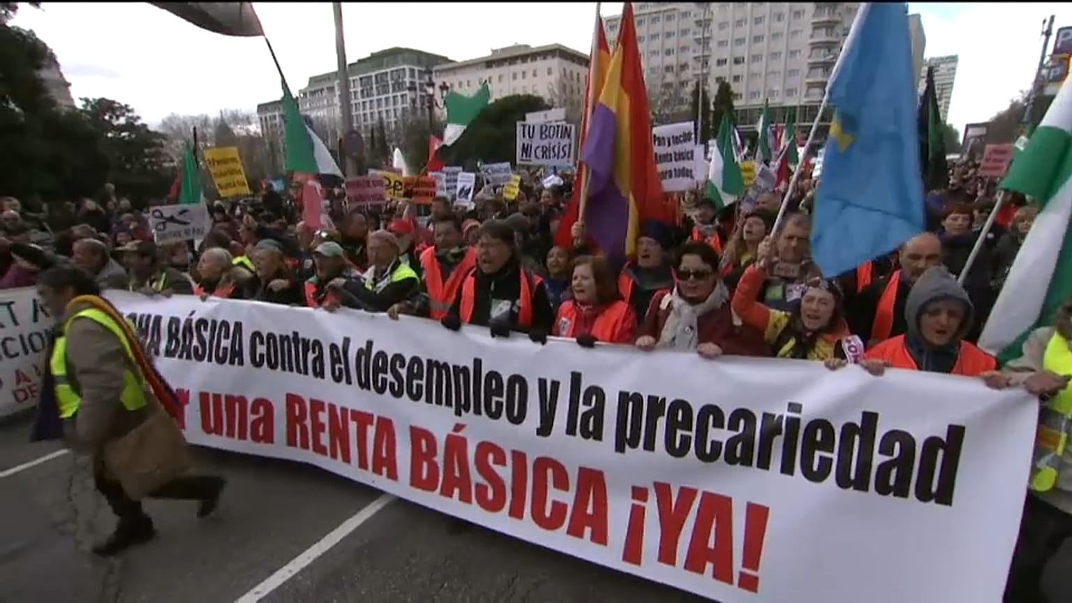 La 'Marea Básica' por la renta básica