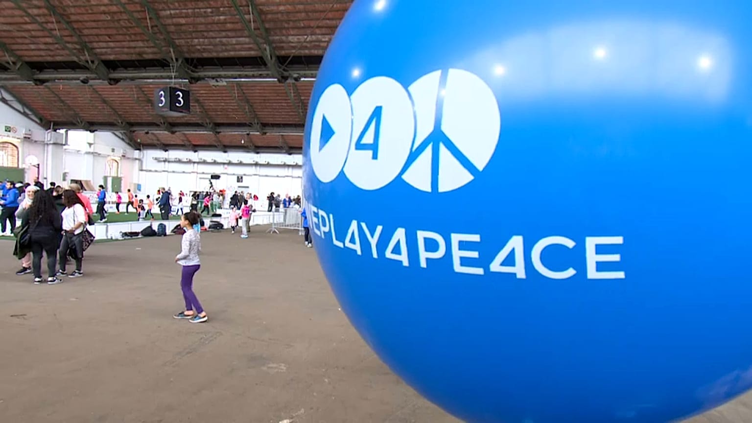 Belgian NGO promotes playing sport for peace
