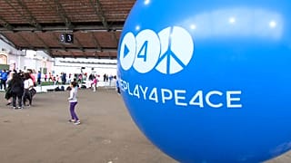 Belgian NGO promotes playing sport for peace